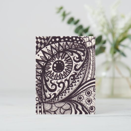 Carte postale Eyetangle (Debout devant)