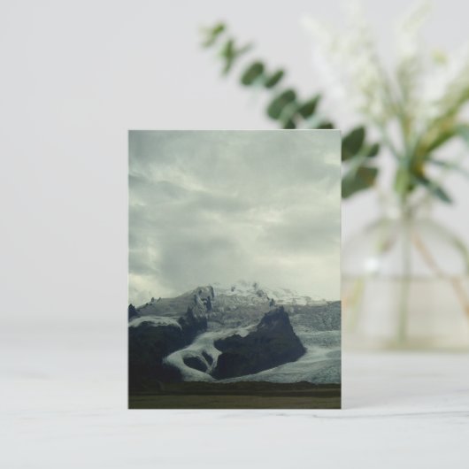 Carte Postale Eyjafjallajokull Vulcano with Glacier Post (Debout devant)