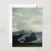 Carte Postale Eyjafjallajokull Vulcano with Glacier Post (Devant / Derrière)