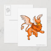 Carte Postale Eyrie Orange (Devant / Derrière)