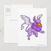 Carte Postale Eyrie Purple (Devant / Derrière)