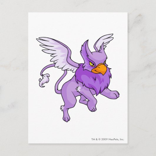 Carte Postale Eyrie Purple (Devant)
