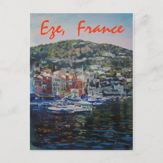 Carte Postale Eze (Devant)