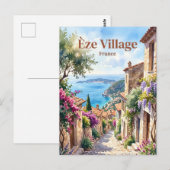 Carte Postale Èze France (Devant / Derrière)