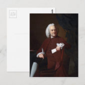 Carte Postale Ezekiel Goldthwait, par John Singleton Copley (Devant / Derrière)