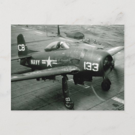 Carte Postale F8F Bearcat (Devant)