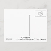 Carte Postale F9 Barbe de chèvre Fleur sauvage jaune (Dos)