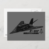 Carte Postale F-117 Nighthawk (Devant / Derrière)