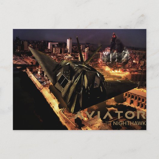 Carte Postale F-117 Nighthawk (Devant)
