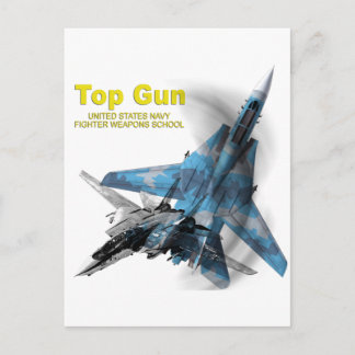 Carte Postale F-14 Tomcat Top Gun
