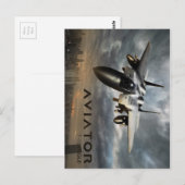 Carte Postale F-15 Aigle (Devant / Derrière)