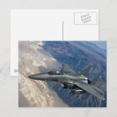 Carte Postale F-15 Strike Eagle (Devant / Derrière)