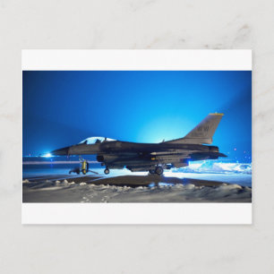 Carte Postale F-16 Avion de chasse