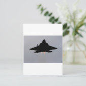 CARTE POSTALE F-22 QUITTANT GUAM (Debout devant)