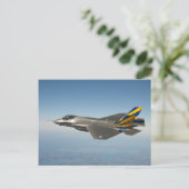 CARTE POSTALE F-35 (Debout devant)
