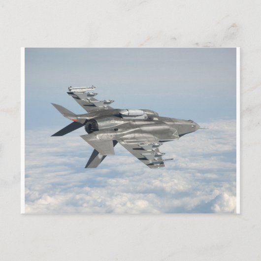 Carte Postale F-35 Éclair II (Devant)