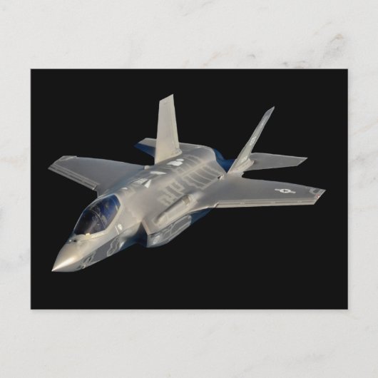 Carte Postale F-35 Lightning II Panther Jet Fighter (Devant)