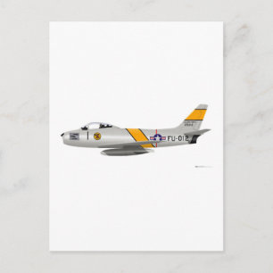 Carte Postale F-86A Sabre nord-américain