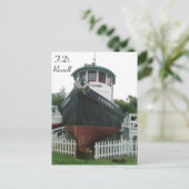 Carte Postale F.D. Russell Tug Boat # 1 (Debout devant)