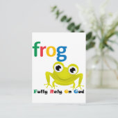 CARTE POSTALE F.R.O.G. (Debout devant)