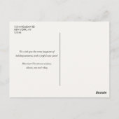 Carte Postale FA LA LA | Couleurs pastel | Vacances photo mignon (Dos)