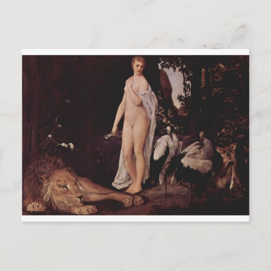 Carte Postale Fable par Gustav Klimt (Devant)