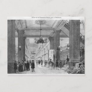 Carte Postale Fabric Shop, 9 rue de la Chaussee d'Antin