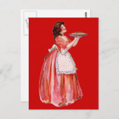 Carte Postale Fabricant de secteurs vintage (Devant / Derrière)