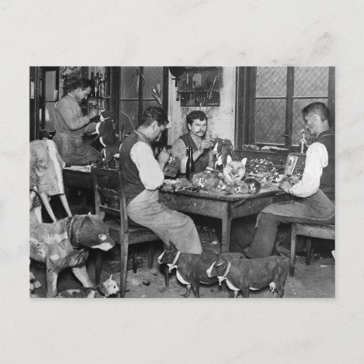 Carte Postale Fabricants de jouets allemands, début des années 1 (Devant)