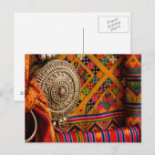 Carte Postale Fabrics, Bhoutan (Devant / Derrière)