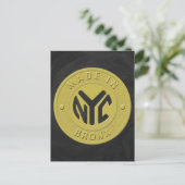 Carte Postale Fabriqué À New York Bronx (Debout devant)