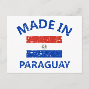 Carte Postale Fabriqué au Paraguay