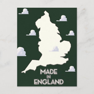 Carte Postale Fabriqué en Angleterre