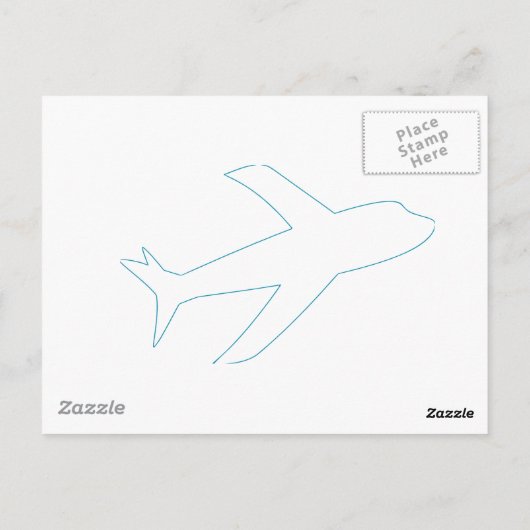 Carte Postale Fabuleux agent de bord (Dos)