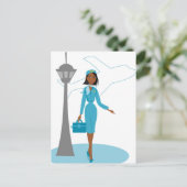 Carte Postale Fabuleux agent de bord (Debout devant)