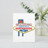 Carte Postale Fabuleux-Nord-Woods (Debout devant)