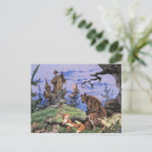 Carte Postale Fabuleux stand dans le style d'un conte de fées de (Debout devant)