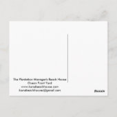 Carte Postale Fabulous Front Yard (Dos)