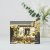 Carte Postale Façade crêperie BRETAGNE FRANCE (Debout devant)