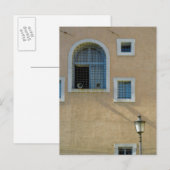 Carte Postale Façade du bâtiment à Rome, Italie (Devant / Derrière)
