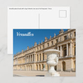 Carte Postale Façade du Château de Versailles - France (Devant / Derrière)