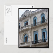 Carte Postale façade havana (Devant / Derrière)