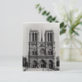 Carte Postale Façade Notre-Dame, Paris, fin 19e siècle (Debout devant)
