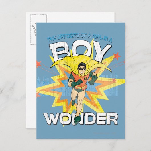 Carte Postale Face À Une Fille (Devant / Derrière)