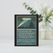 Carte Postale Face aux balles (Debout devant)