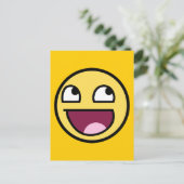 Carte Postale face /b géniale (Debout devant)