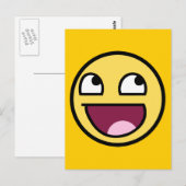 Carte Postale face /b géniale (Devant / Derrière)