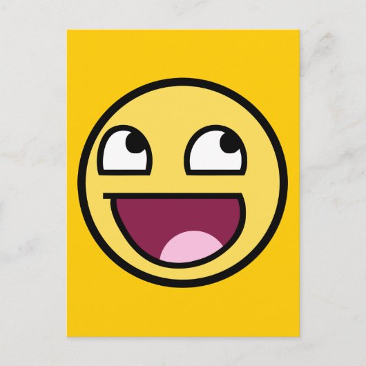 Carte Postale face /b géniale (Devant)