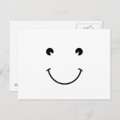 Carte Postale Face blanche (Devant / Derrière)