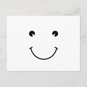 Carte Postale Face blanche